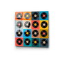 Wallity UV-822 Pintura decorativa de vidrio templado Multicolor 50 x 50 cm